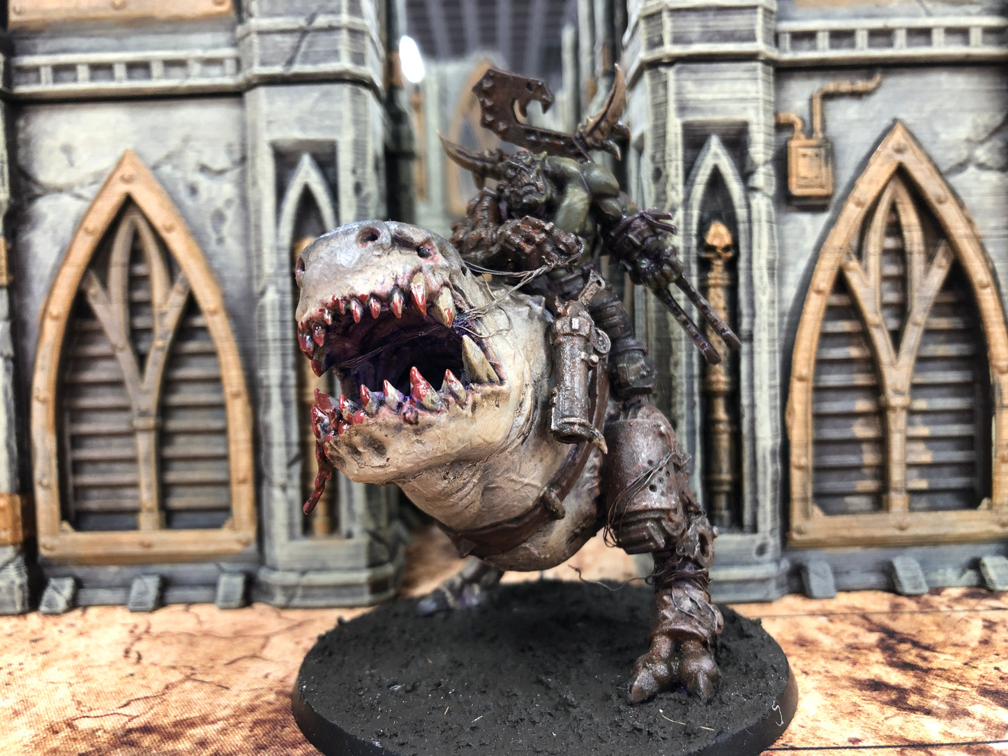 Beastboss on Squigosaur #755 Orruk Warclans Orks AOS Warhammer 40k