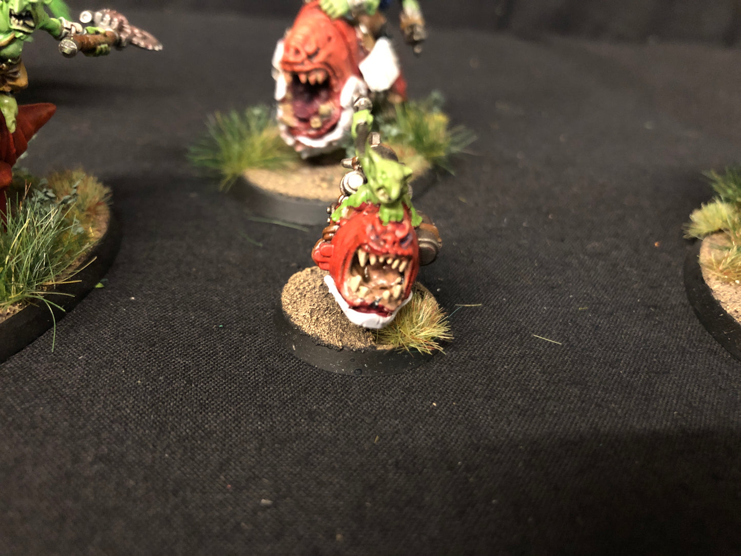 4x Squighog Boyz #833 Very Well Painted Orks Warhammer 40k