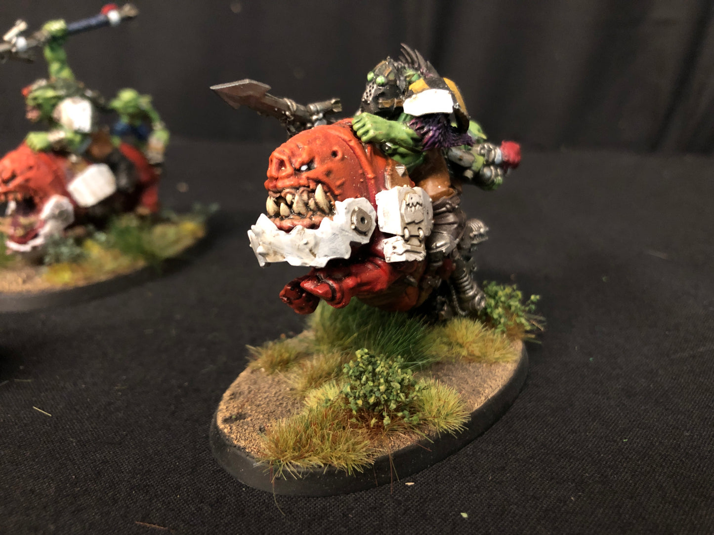 4x Squighog Boyz #833 Very Well Painted Orks Warhammer 40k