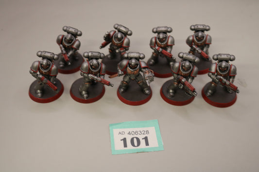 9x Primaris Intercessors 101 Well Painted Warhammer 40k Space Marines