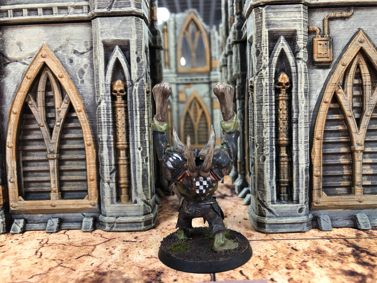 Warchanter #769 Well Painted Orruk Warclans AOS Warhammer 40k