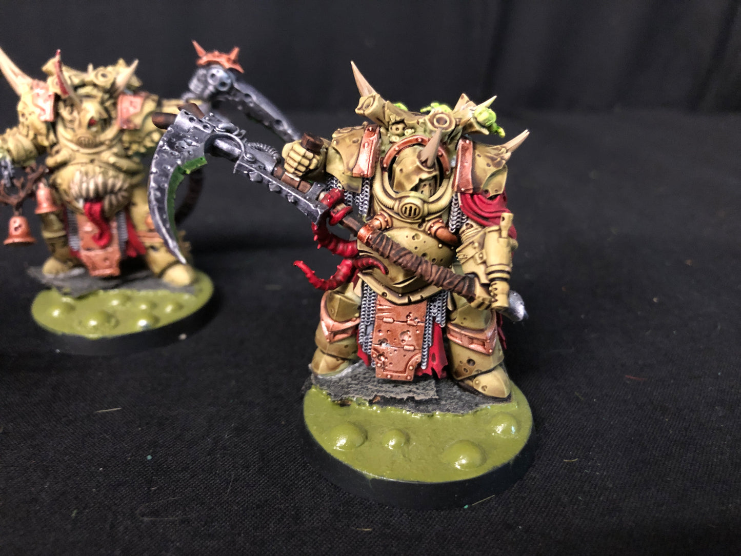 3x Deathshroud Terminators #842 Very Well Painted Death Guard Well Painted Warhammer 40k