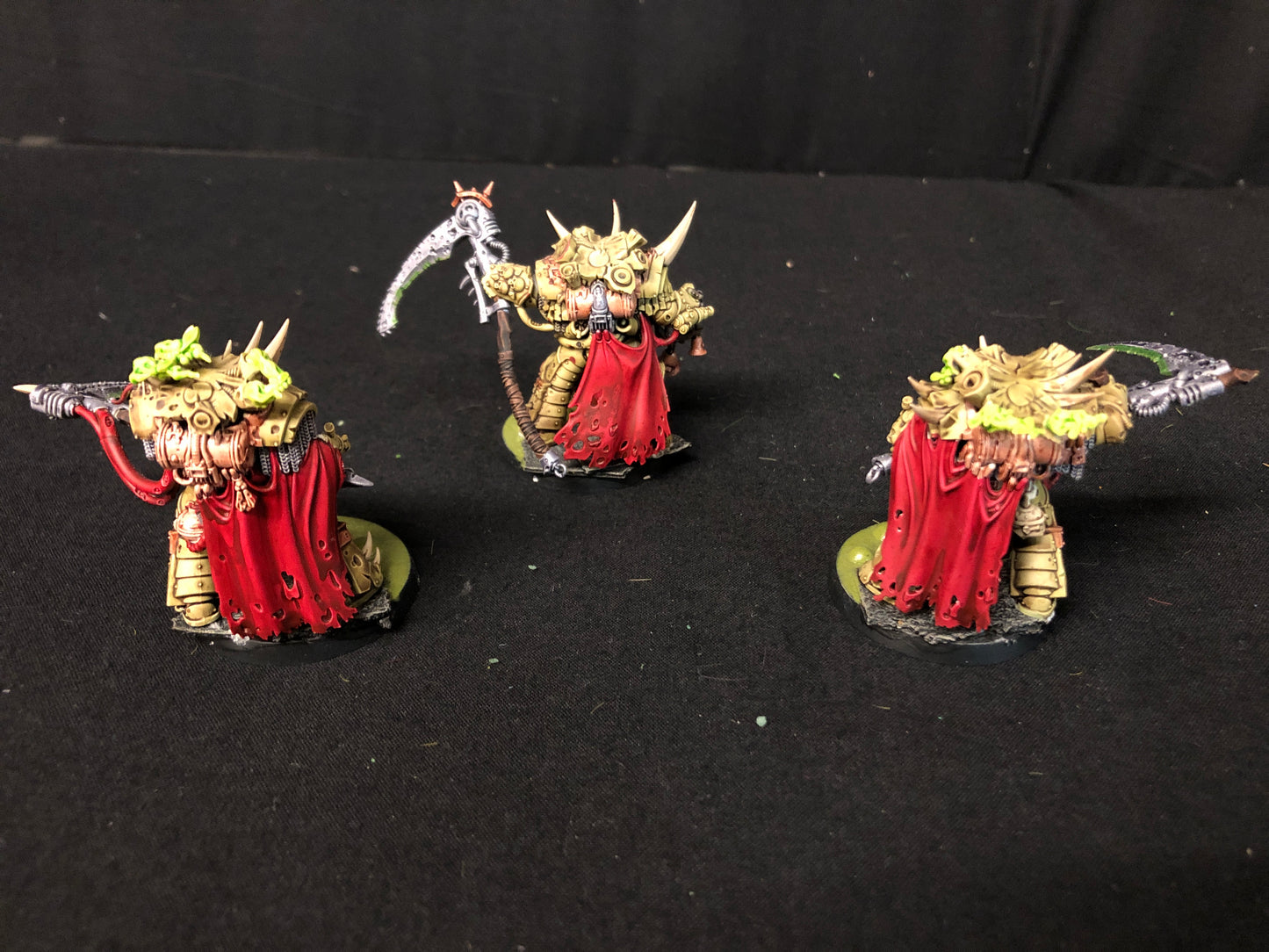 3x Deathshroud Terminators #842 Very Well Painted Death Guard Well Painted Warhammer 40k