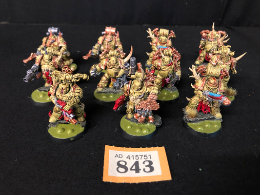 11x Plague Marines #843 Death Guard Warhammer 40k