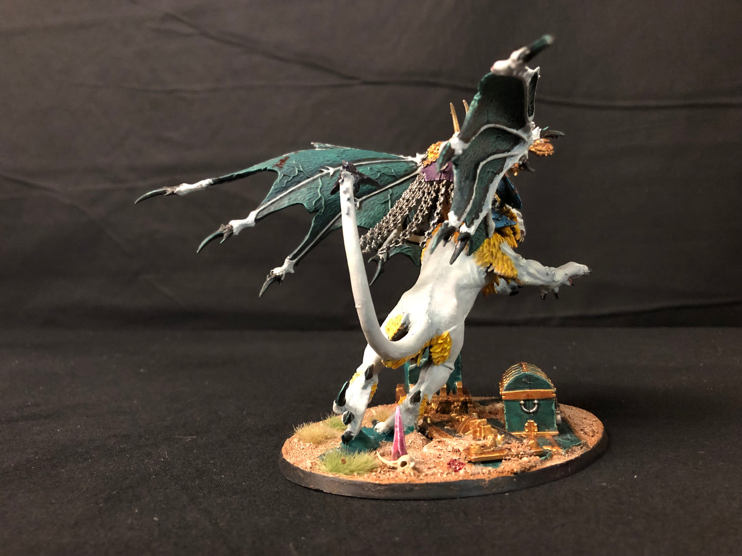 Chaos Lord on Manticore #700 VERY Well Painted Chaos Space Marines Warhammer 40k AOS