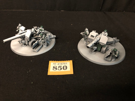 2x Field Ordinance Battery #850 AStra Militarum Warhammer 40k