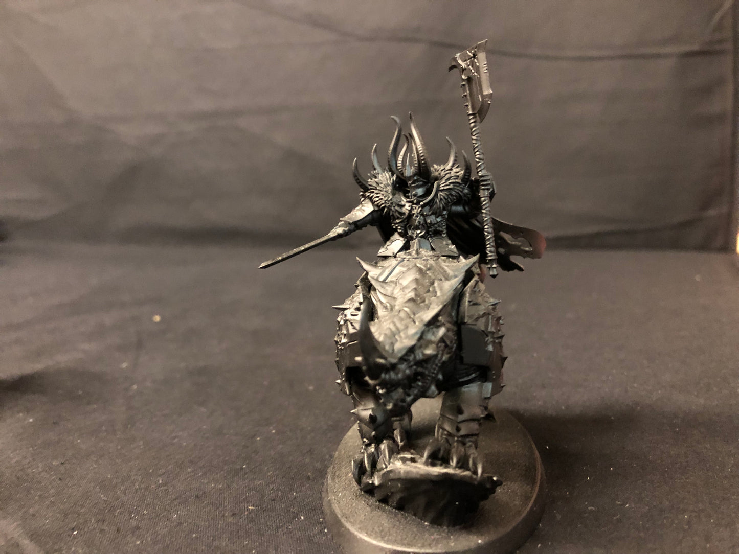 2x Chaos Knights + Chaos Lord #662 Slaves to Darkness AOS Warhammer 40k