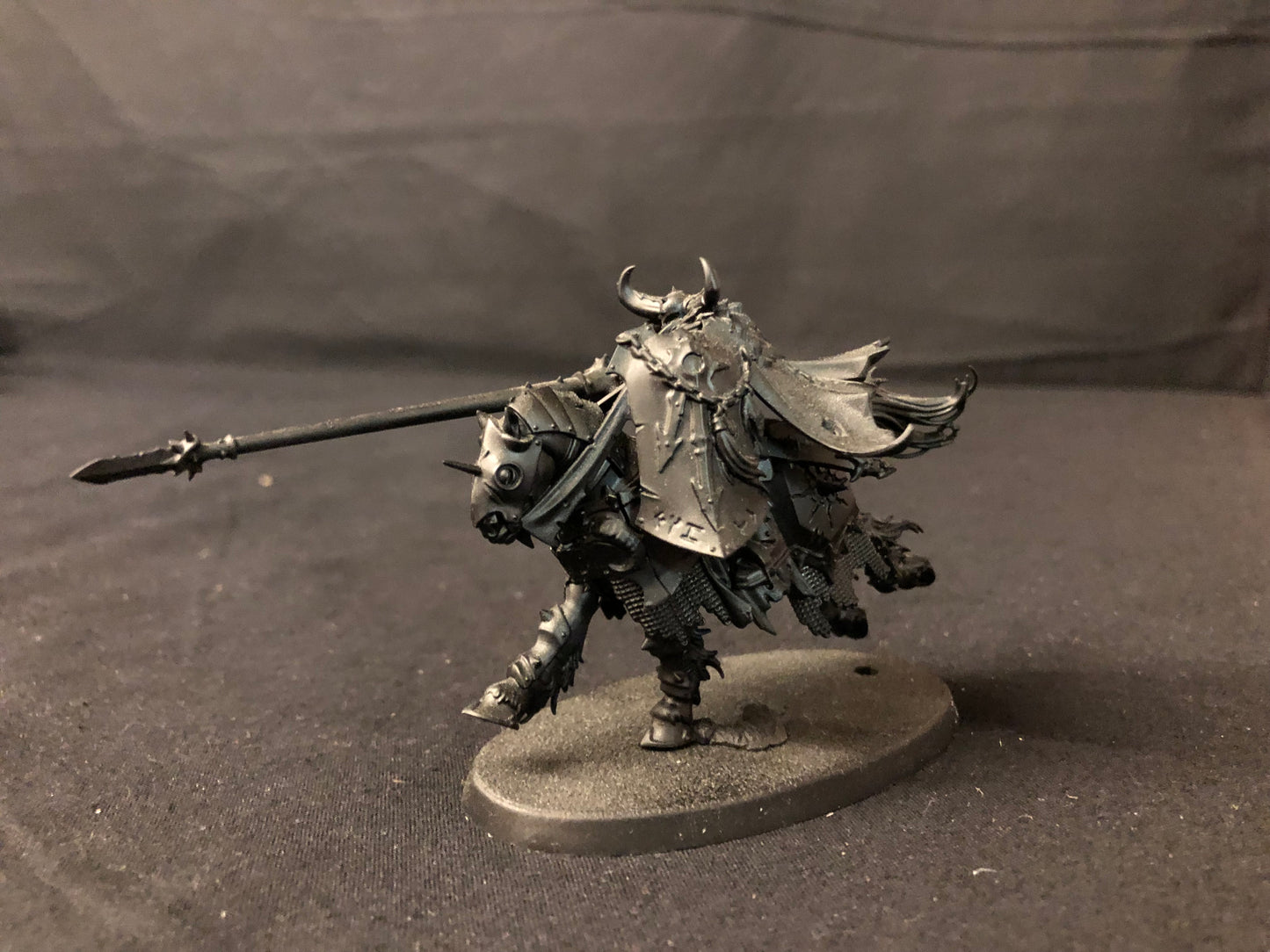 2x Chaos Knights + Chaos Lord #662 Slaves to Darkness AOS Warhammer 40k