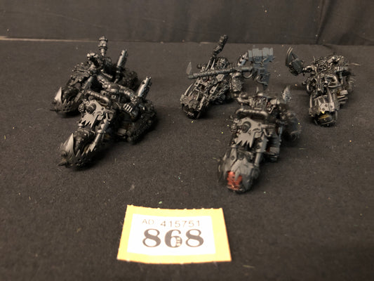 5x War Bikers #868 Orks Warhammer 40k