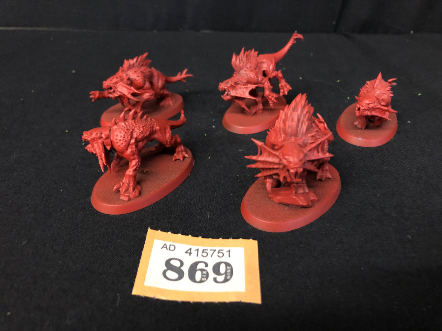 5x Fleshhounds #869 Blades of Khorne AOS Warhammer 40k