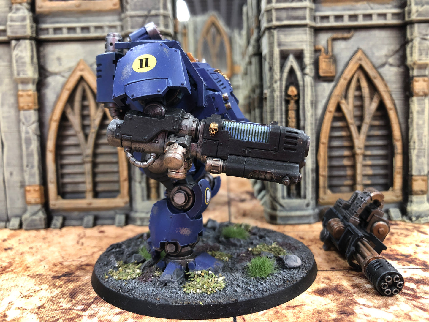 Primaris Redemptor Dreadnought #807 Well Painted Both Weapons Space Marines Warhammer 40k