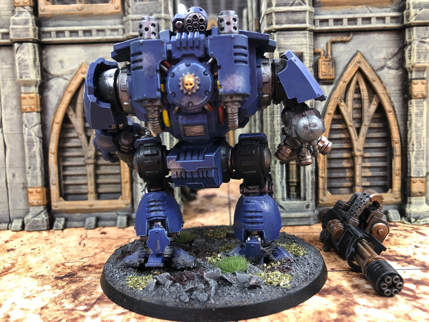 Primaris Redemptor Dreadnought #807 Well Painted Both Weapons Space Marines Warhammer 40k