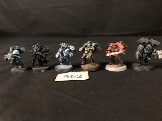 6x Vanguard Veterans #562 Space Marines Warhammer 40k