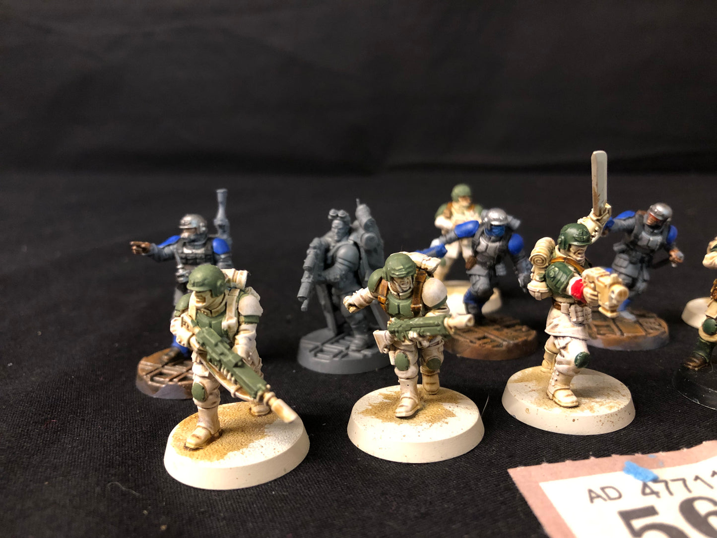 11x Cadian Shock Troops #568 Astra Militarum Warhammer 40k