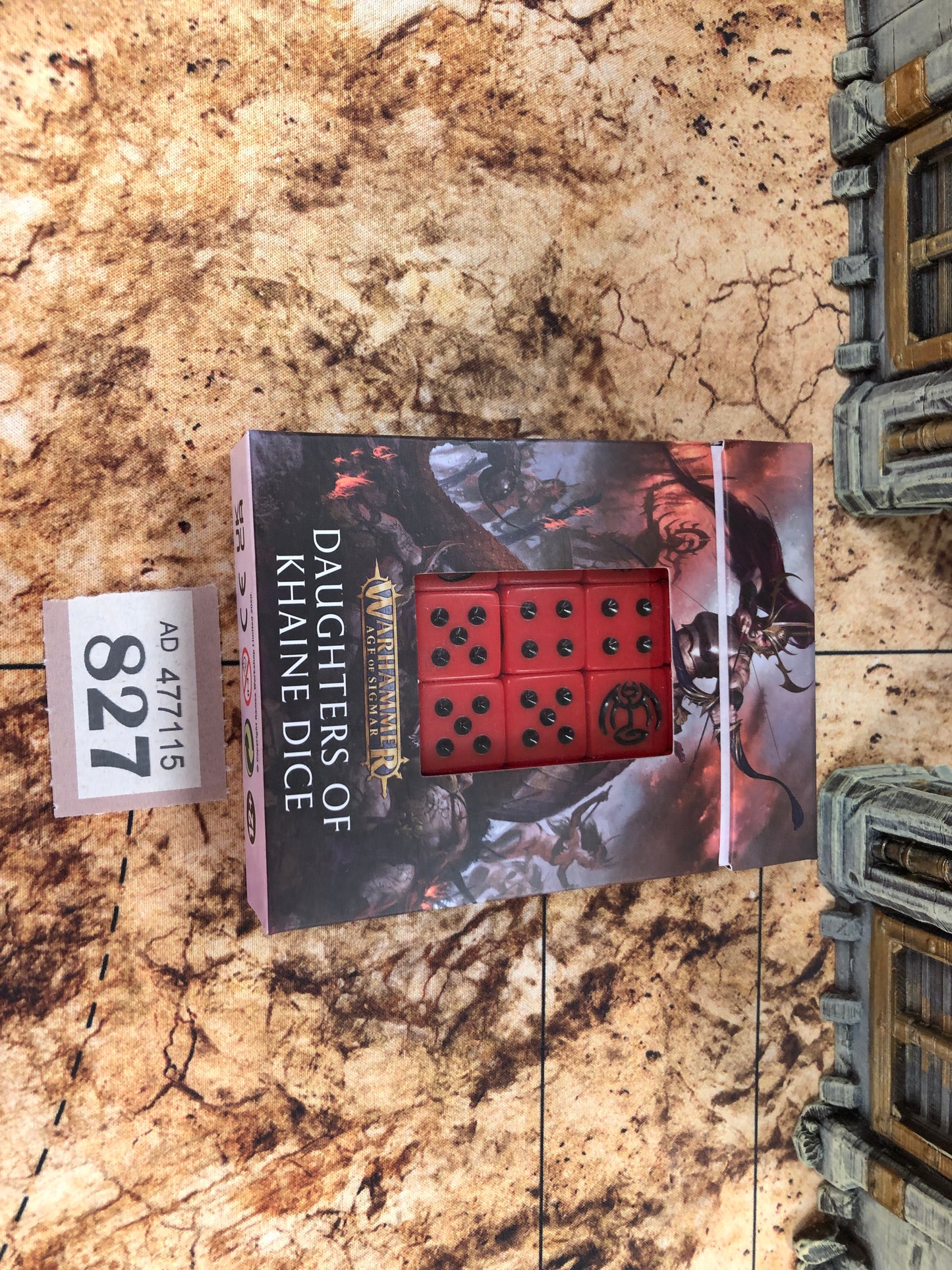 Dice Set #827 Daughters of Khaine AOS Warhammer 40k