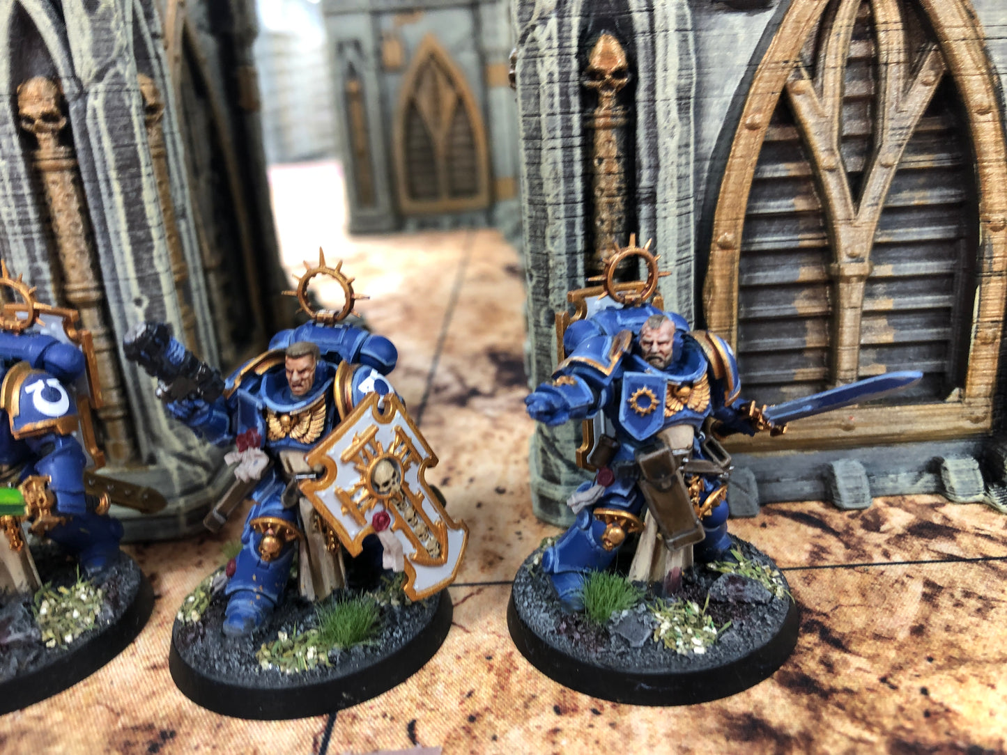 3x Primaris Bladeguard Veterans #829 Well Painted Space Marines Warhammer 40k