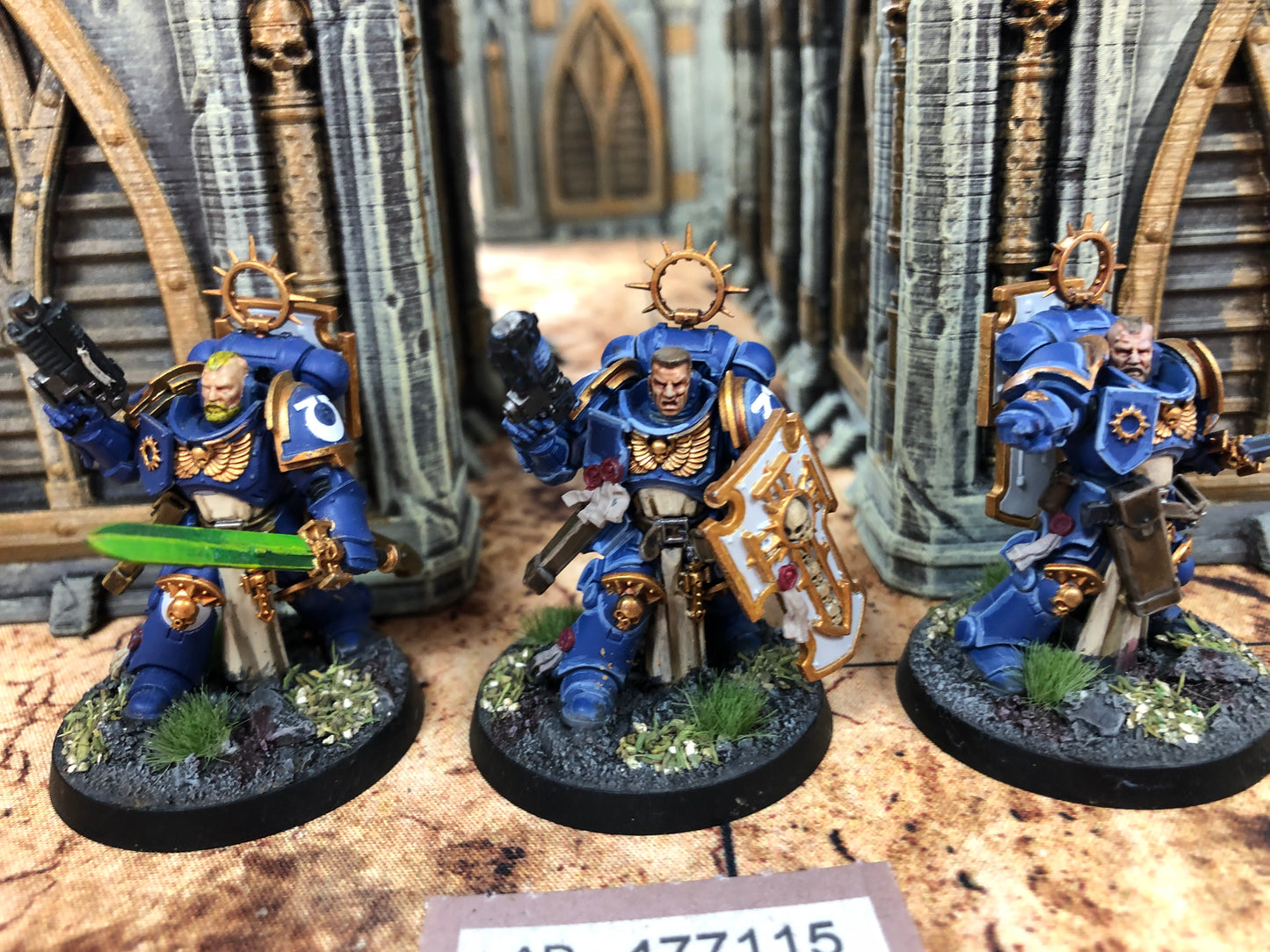 3x Primaris Bladeguard Veterans #829 Well Painted Space Marines Warhammer 40k