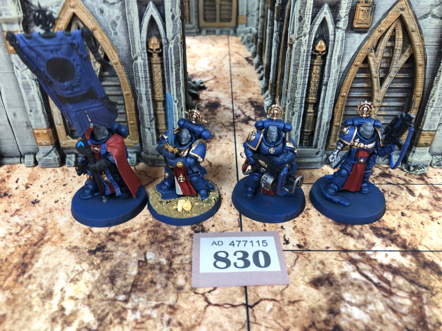 4x Company Heroes #830 Space Marines Warhammer 40k