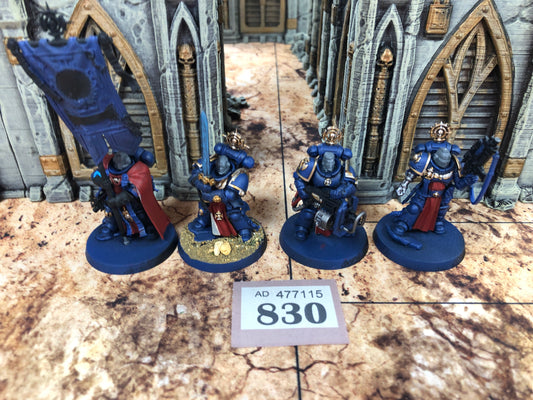 4x Company Heroes #830 Space Marines Warhammer 40k