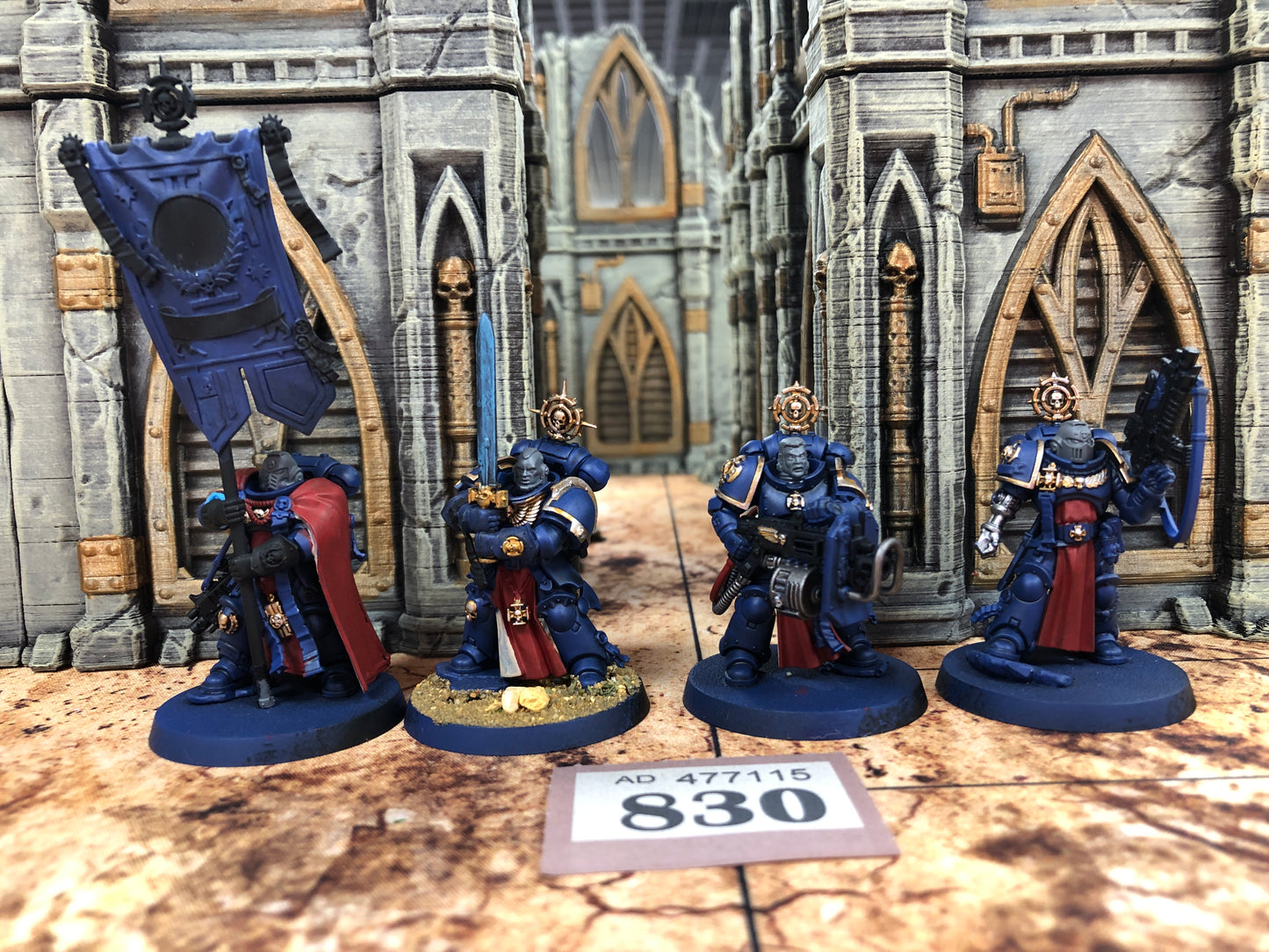 4x Company Heroes #830 Space Marines Warhammer 40k