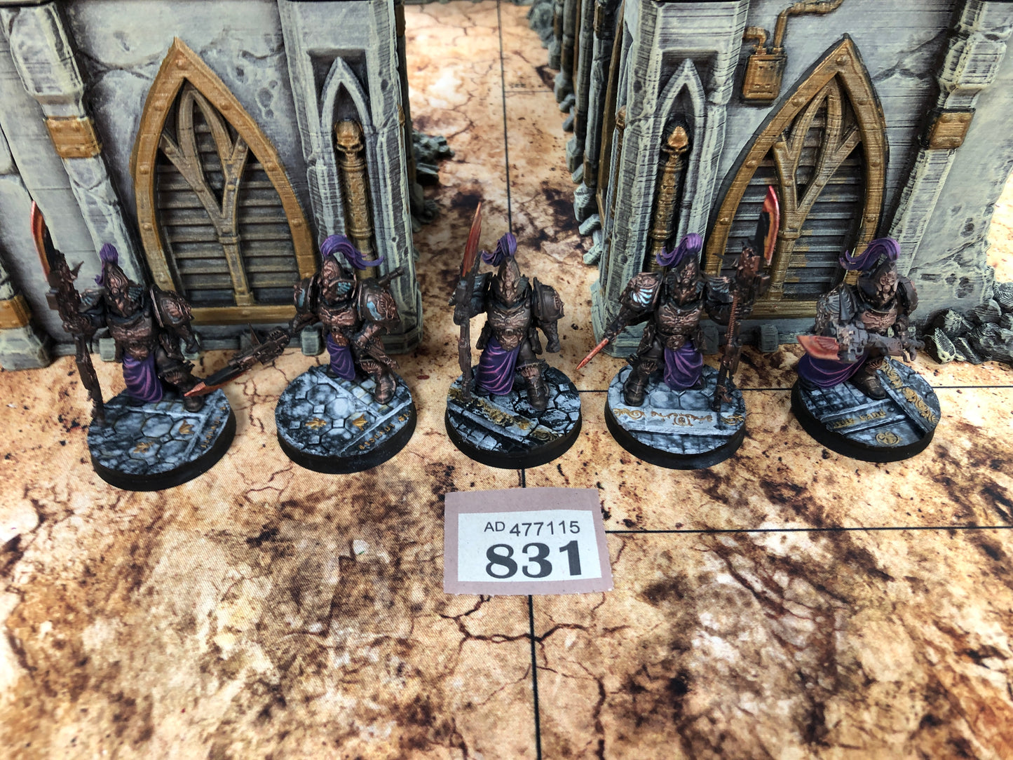 5x Custodian Wardens #831 Well Painted Adeptus Custodes Warhammer 40k