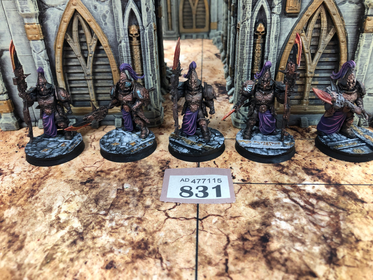 5x Custodian Wardens #831 Well Painted Adeptus Custodes Warhammer 40k