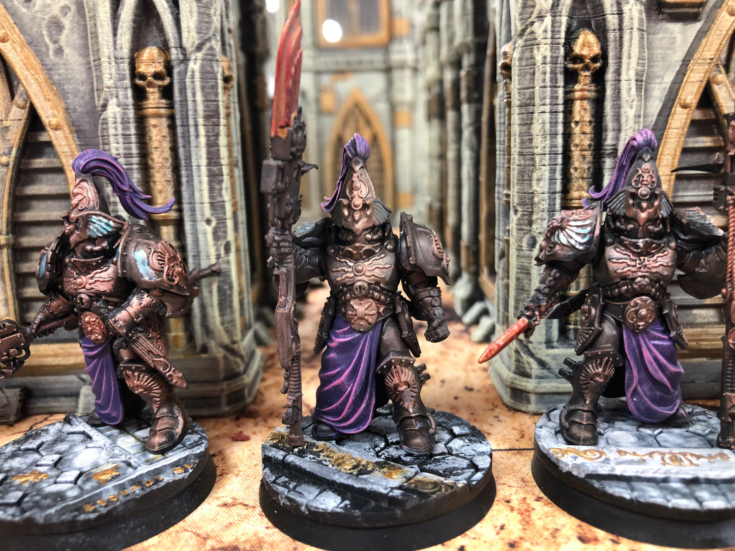 5x Custodian Wardens #831 Well Painted Adeptus Custodes Warhammer 40k