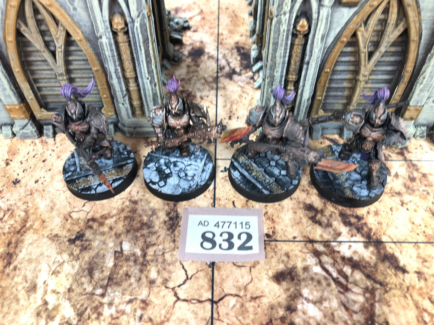 4x Custodian Wardens #832 Well Painted Adeptus Custodes Warhammer 40k