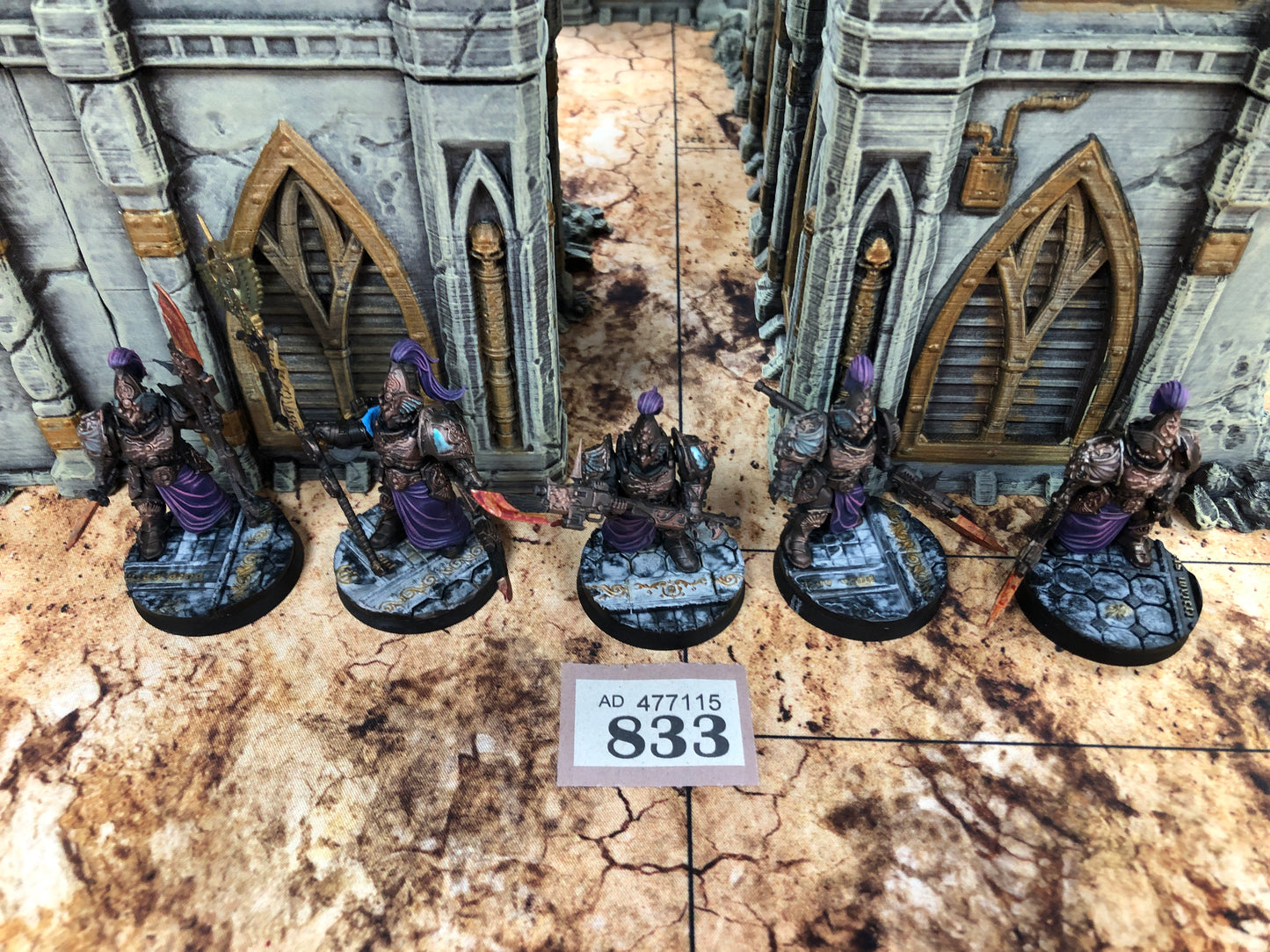 5x Custodian Wardens #833 Well Painted Adeptus Custodes Warhammer 40k