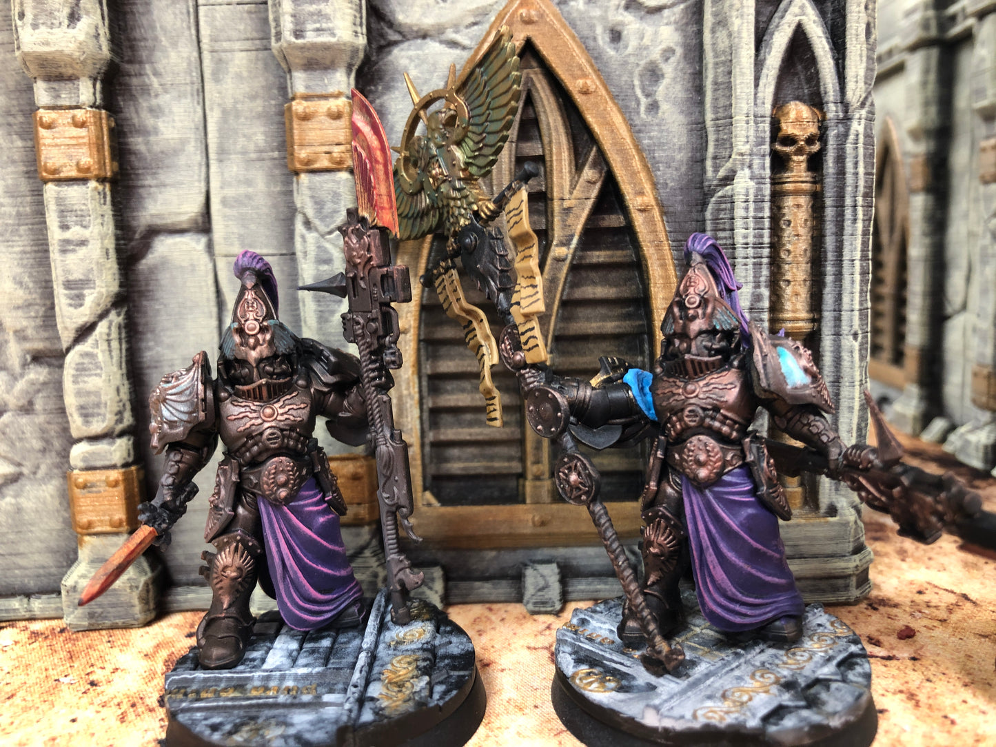 5x Custodian Wardens #833 Well Painted Adeptus Custodes Warhammer 40k