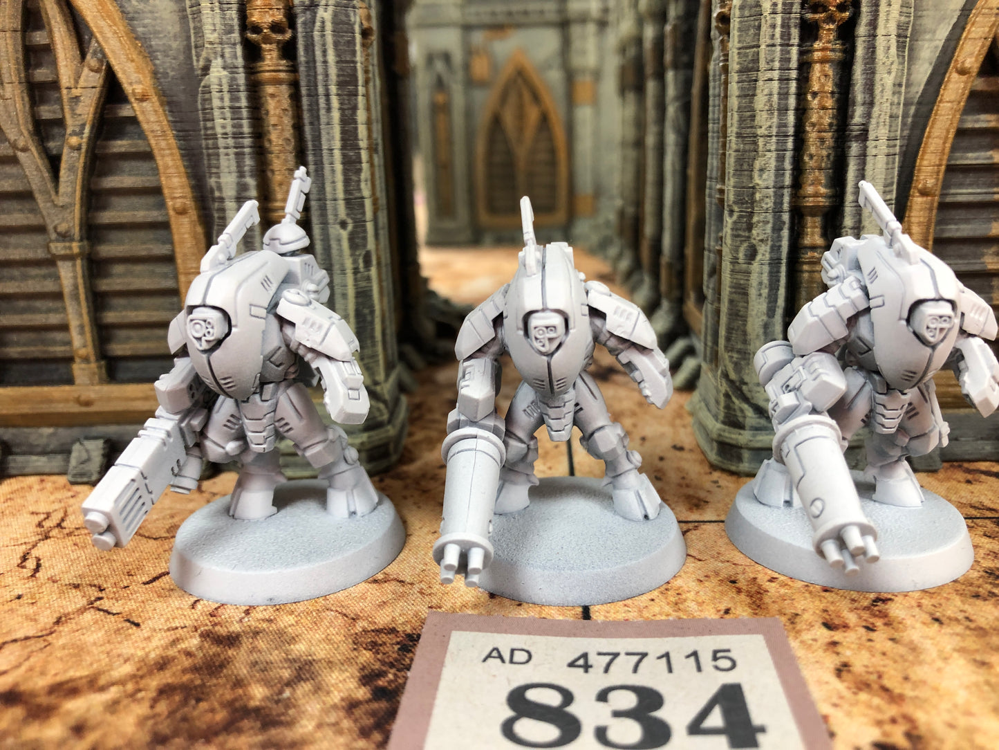 3x Stealth Suits #834 Tau T'au Empire Warhammer 40k