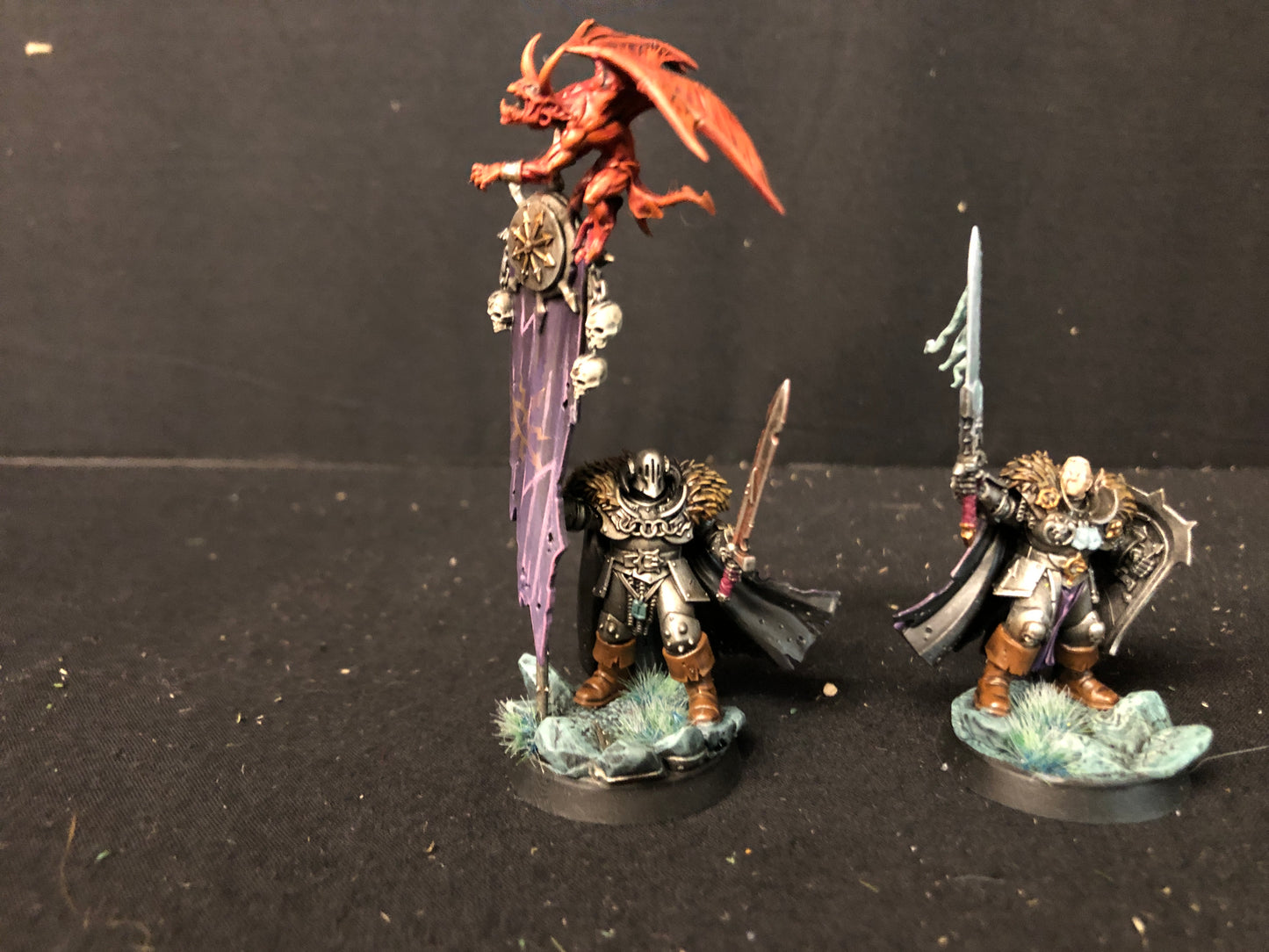 5x Chaos Warriors #888 Slaves to darkness Well Painted AOS Warhammer 40k