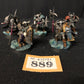 5x Chaos Warriors #889 Well Painted Slaves to Darkness AOS Warhammer 40k