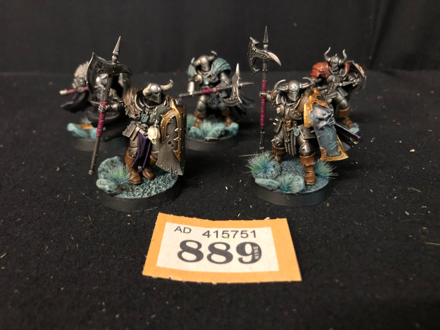 5x Chaos Warriors #889 Well Painted Slaves to Darkness AOS Warhammer 40k