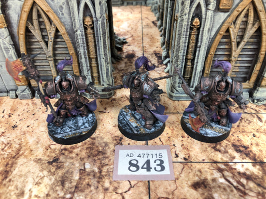 3x Allarus Custodians #843 Adeptus Custodes Warhammer 40k