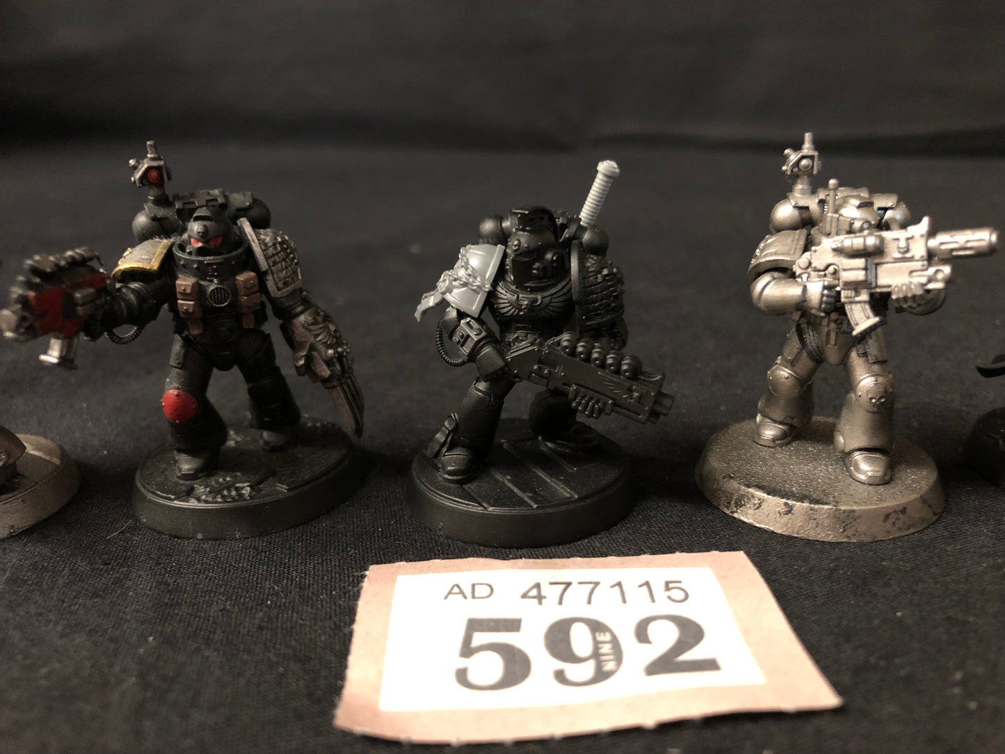 5x Deathwatch Veterans #592 Space Marines Warhammer 40k