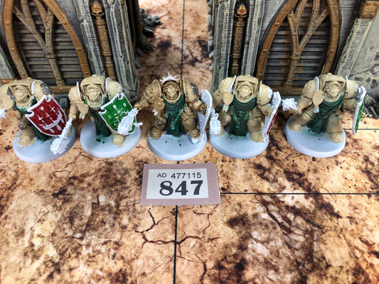 5x Deathwing Terminator Squad #847 Dark Angels Space Marines Warhammer 40k