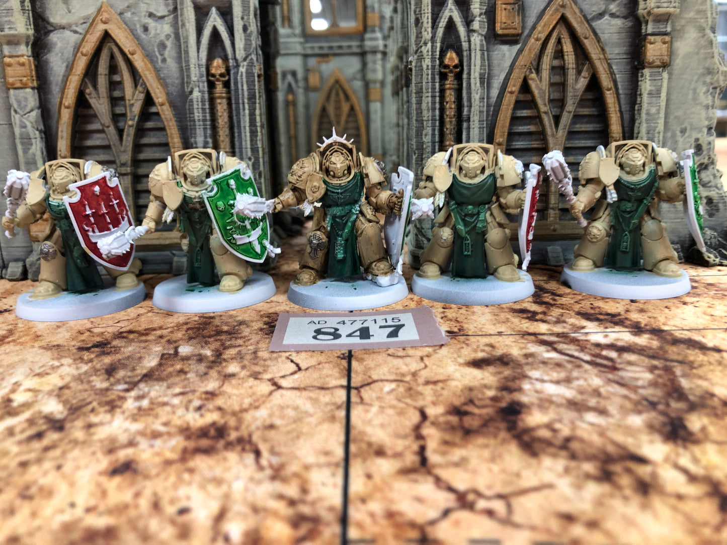 5x Deathwing Terminator Squad #847 Dark Angels Space Marines Warhammer 40k