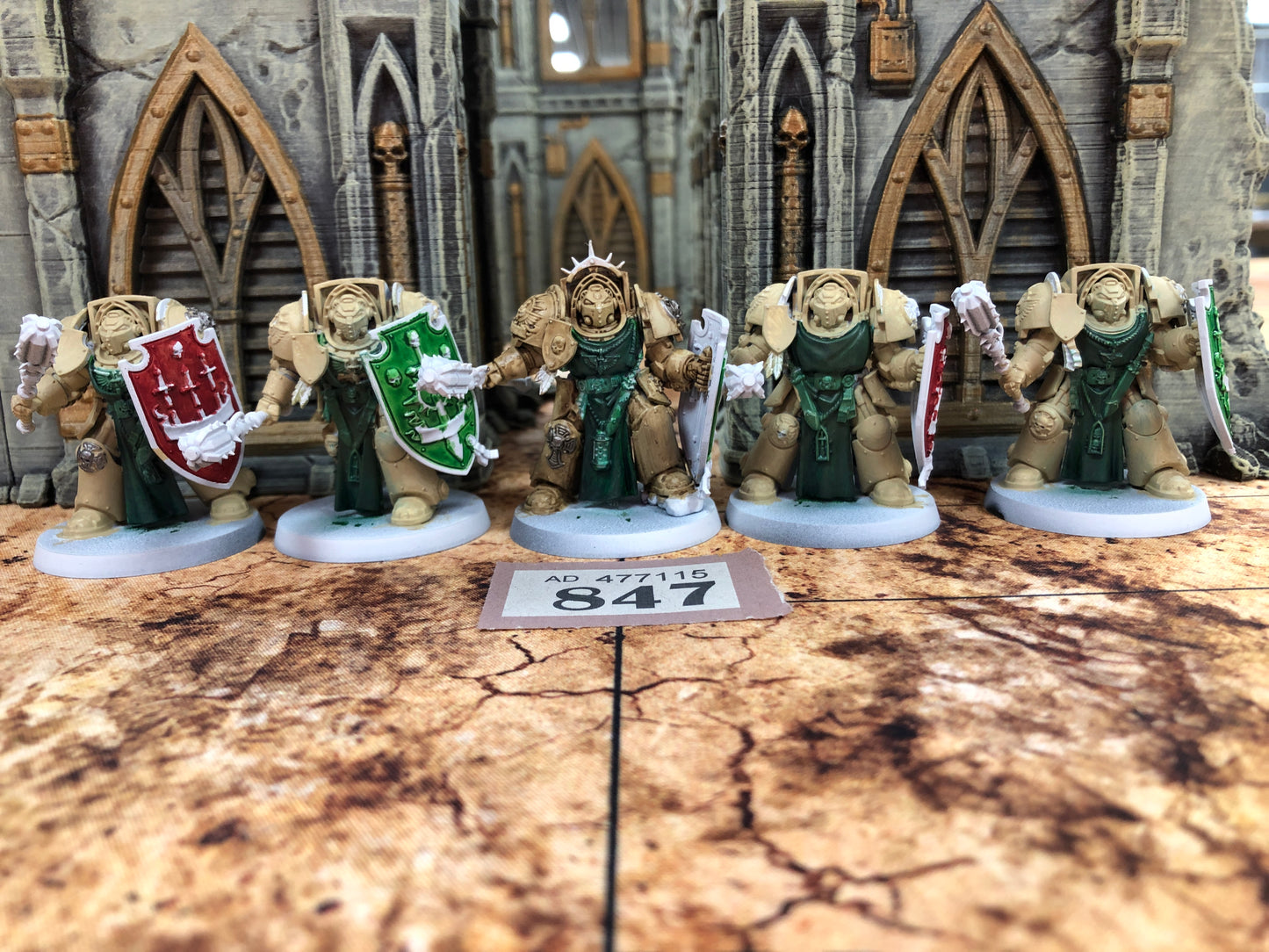 5x Deathwing Terminator Squad #847 Dark Angels Space Marines Warhammer 40k