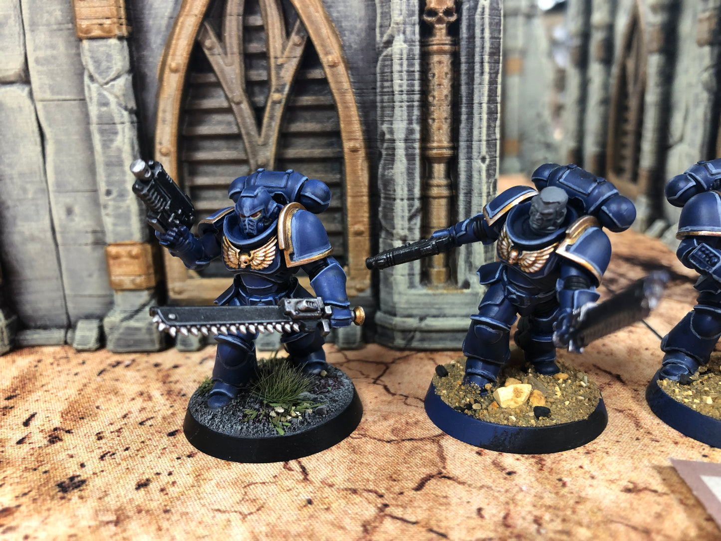 5x Primaris Assault Intercessors #849 Well Painted Space Marines Warhammer 40k