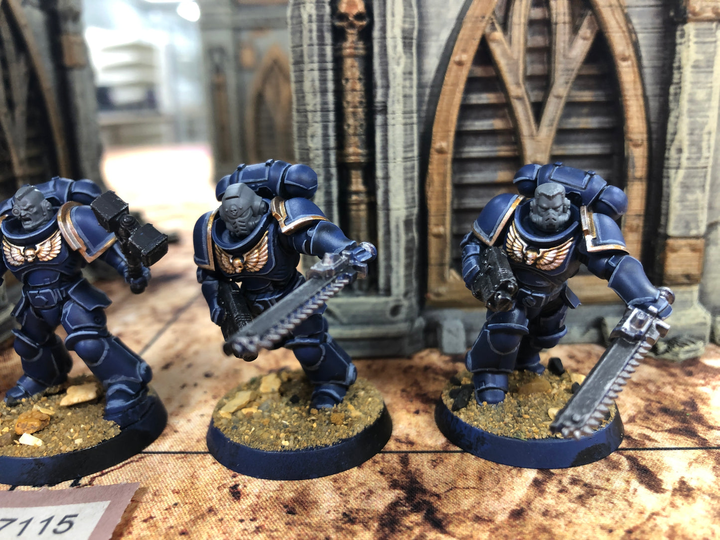 5x Primaris Assault Intercessors #849 Well Painted Space Marines Warhammer 40k