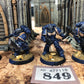 5x Primaris Assault Intercessors #849 Well Painted Space Marines Warhammer 40k