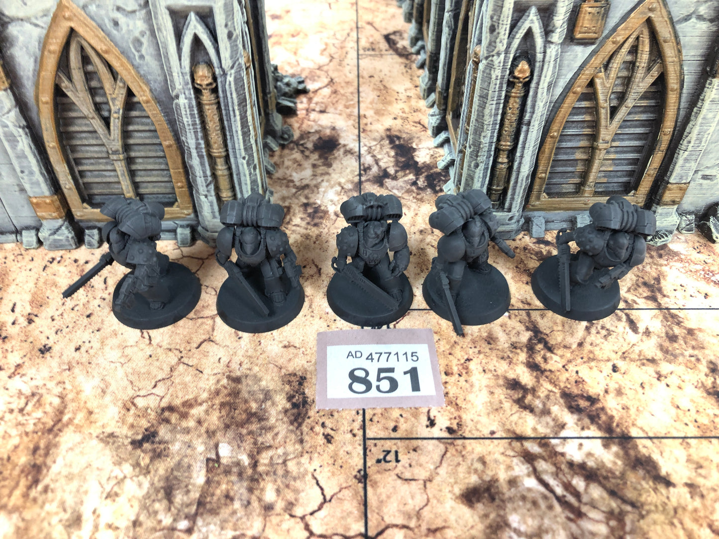 5x Tactical Marines with Jump Packs Assault Squad #851 Legiones Astartes 30k Warhammer 40k