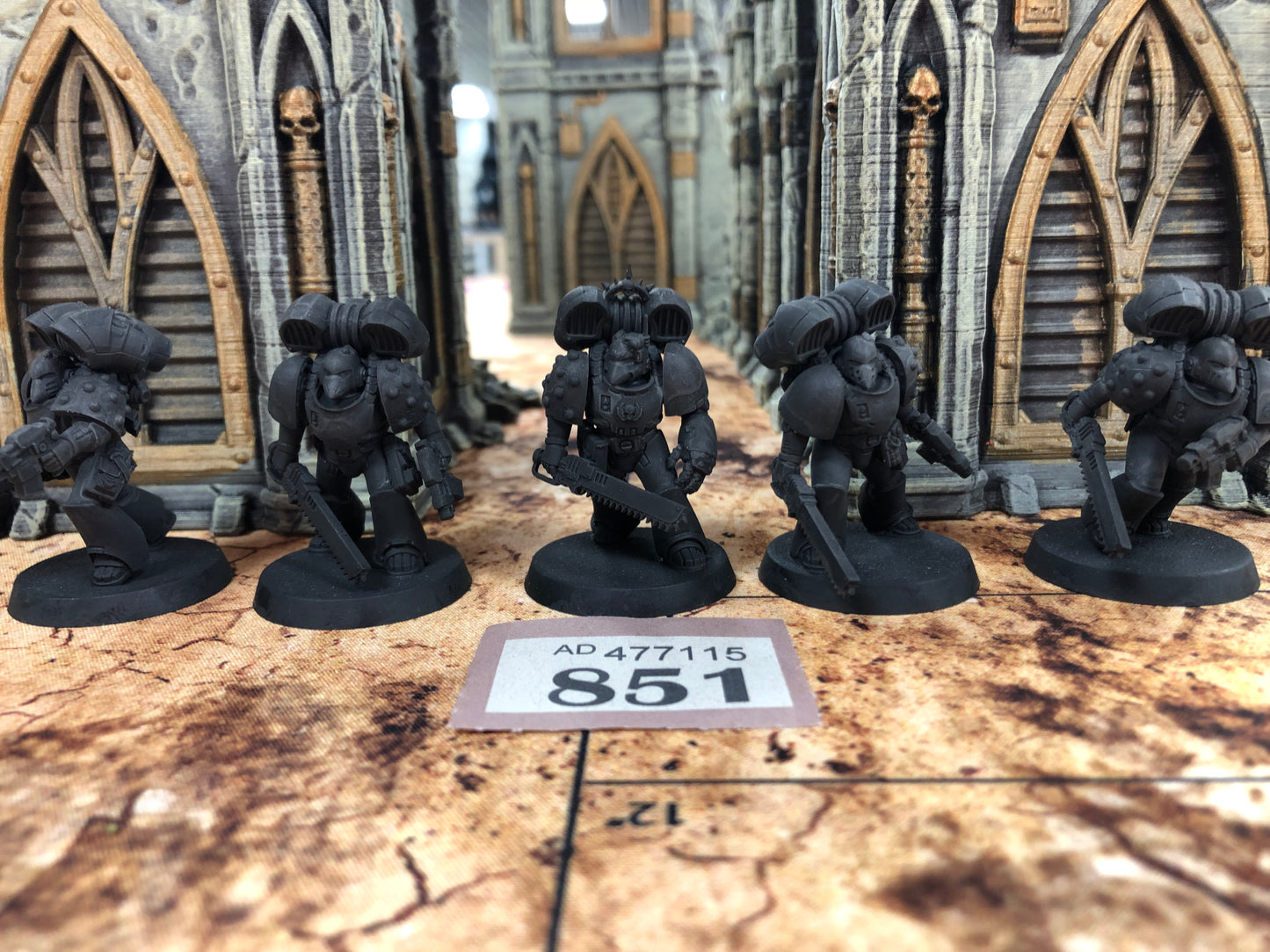 5x Tactical Marines with Jump Packs Assault Squad #851 Legiones Astartes 30k Warhammer 40k