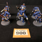 5x Assault Intercessors + Captain with Master Crafted Rifle #900 Primaris Space Marines Warhammer 40k