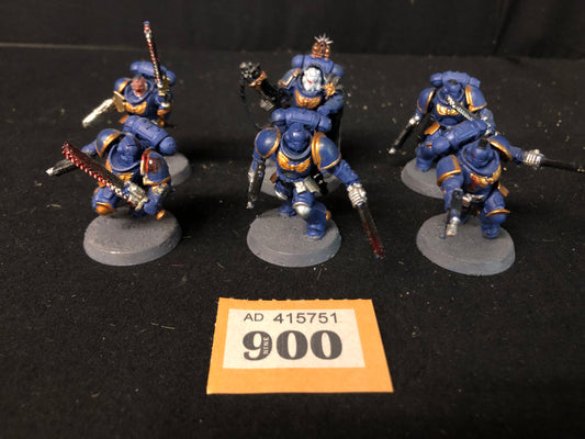 5x Assault Intercessors + Captain with Master Crafted Rifle #900 Primaris Space Marines Warhammer 40k