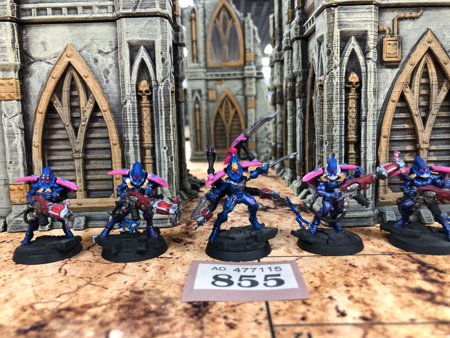 5x Warp Spiders #855 Aeldari Warhammer 40k