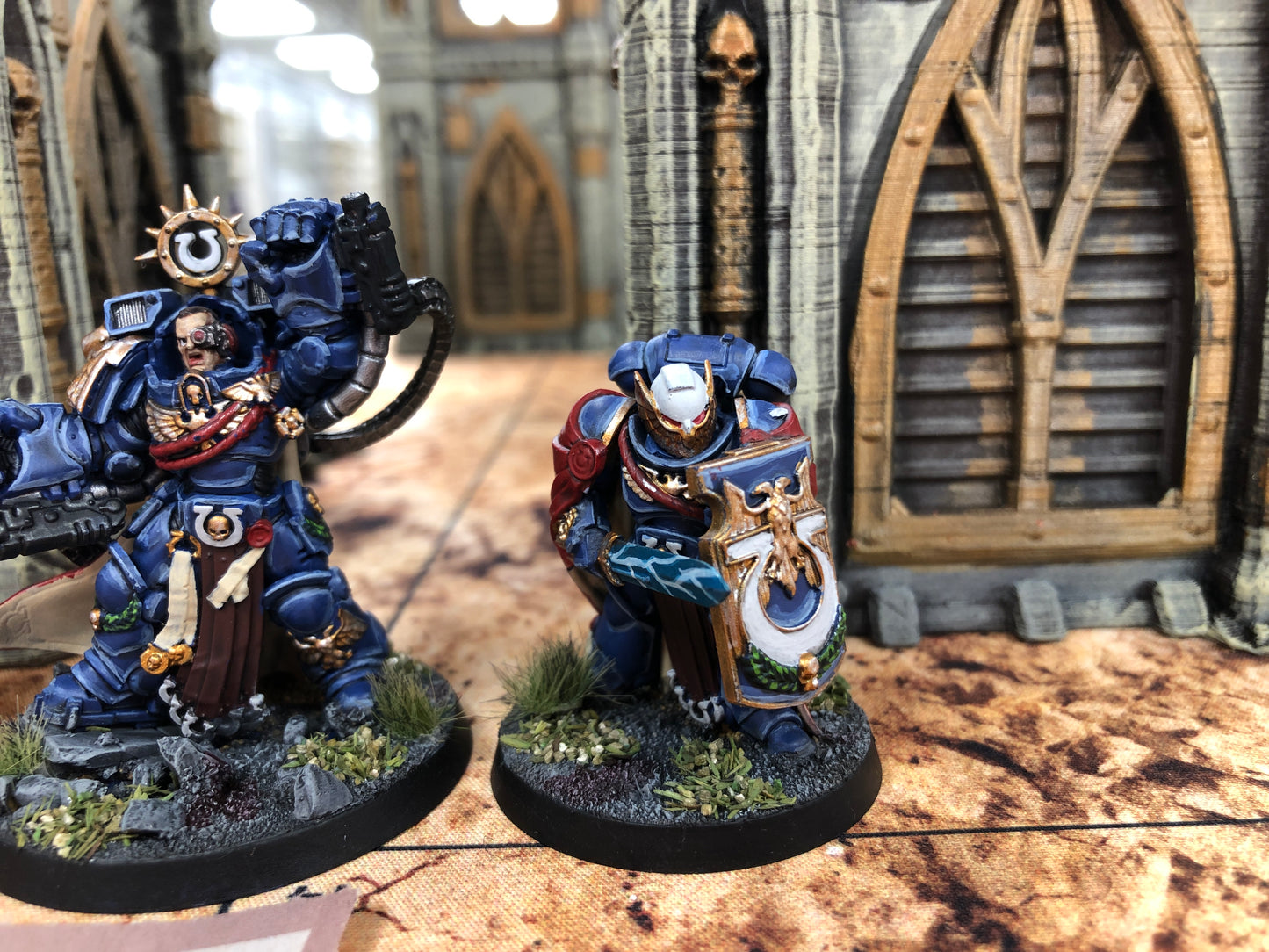 Marnues Calgar + 2x Honour Guard OOP #857 Very Well Painted Space Marines Warhammer 40k