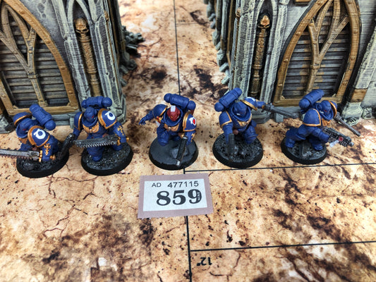 5x Primaris Assault Intercessors #859 Space Marines Warhammer 40k