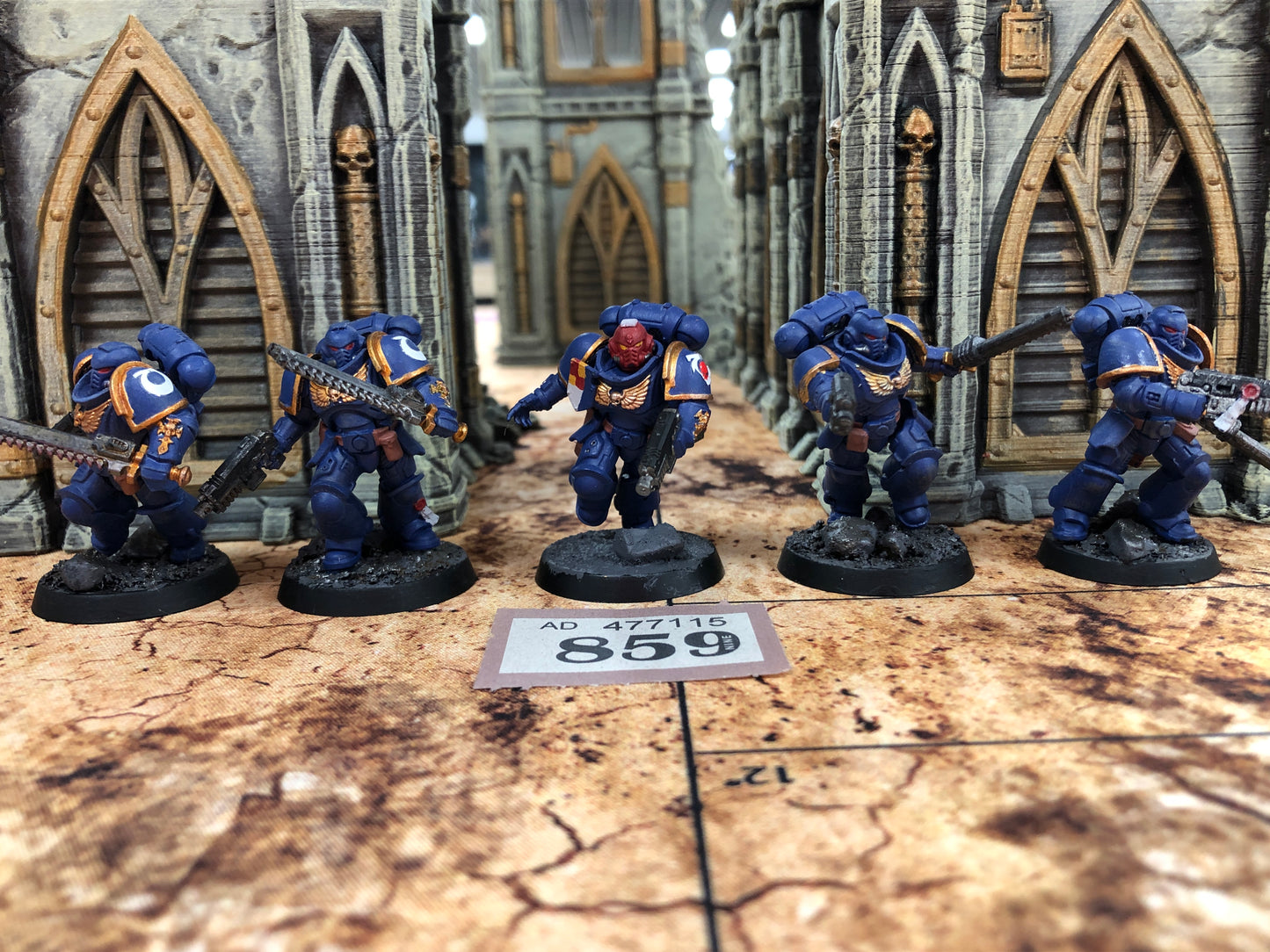 5x Primaris Assault Intercessors #859 Space Marines Warhammer 40k